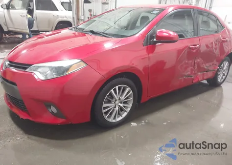 2015 Toyota Corolla Le Premium из США, поврежденный, VIN 2T1BURHE4FC394456